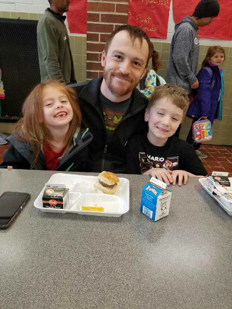 ACESwildcats1's tweet photo. A big shout out to the dads that join us today to help celebrate National Breakfast week! We have had such a great time celebrating this week!! #ccsdtn #breakfastwithdads https://t.co/C2pSmr5QIO
