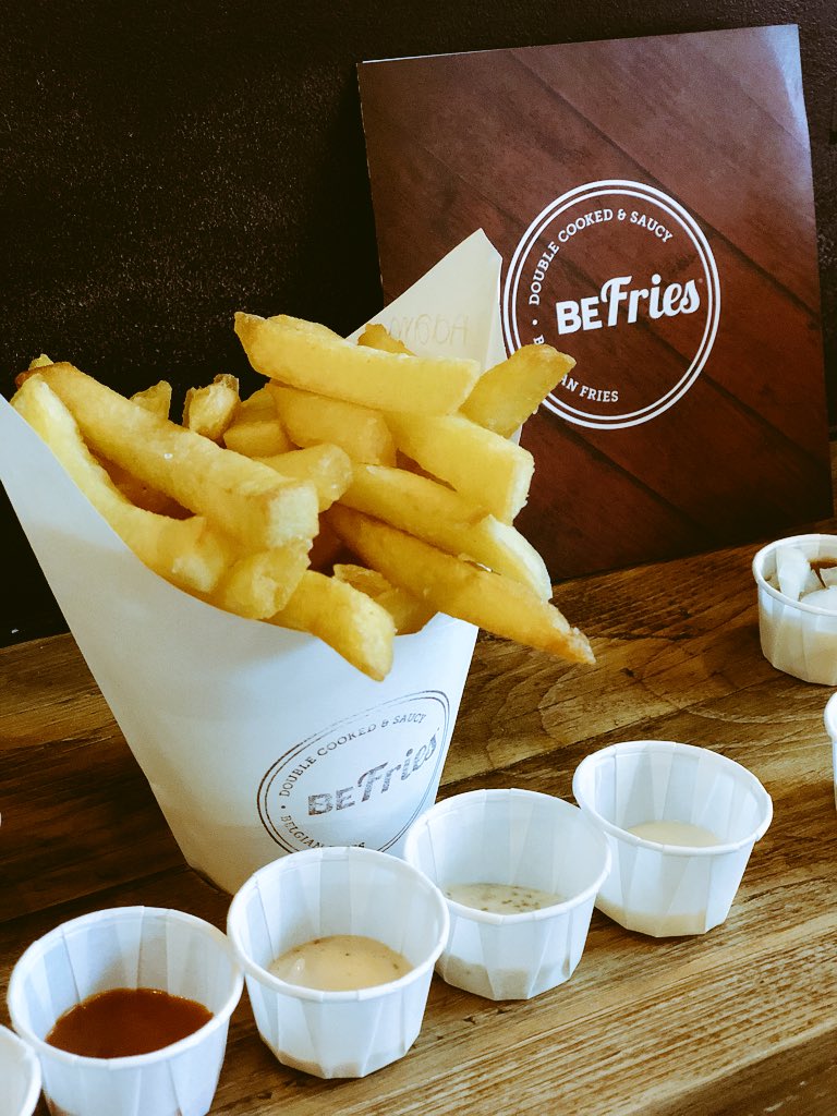 insideSUSSEXmag's tweet photo. If you love your fries &amp; sauce then you must hit @BeFriesOfficial #Brighton #doublecooked #saucy https://t.co/yafccwKihx