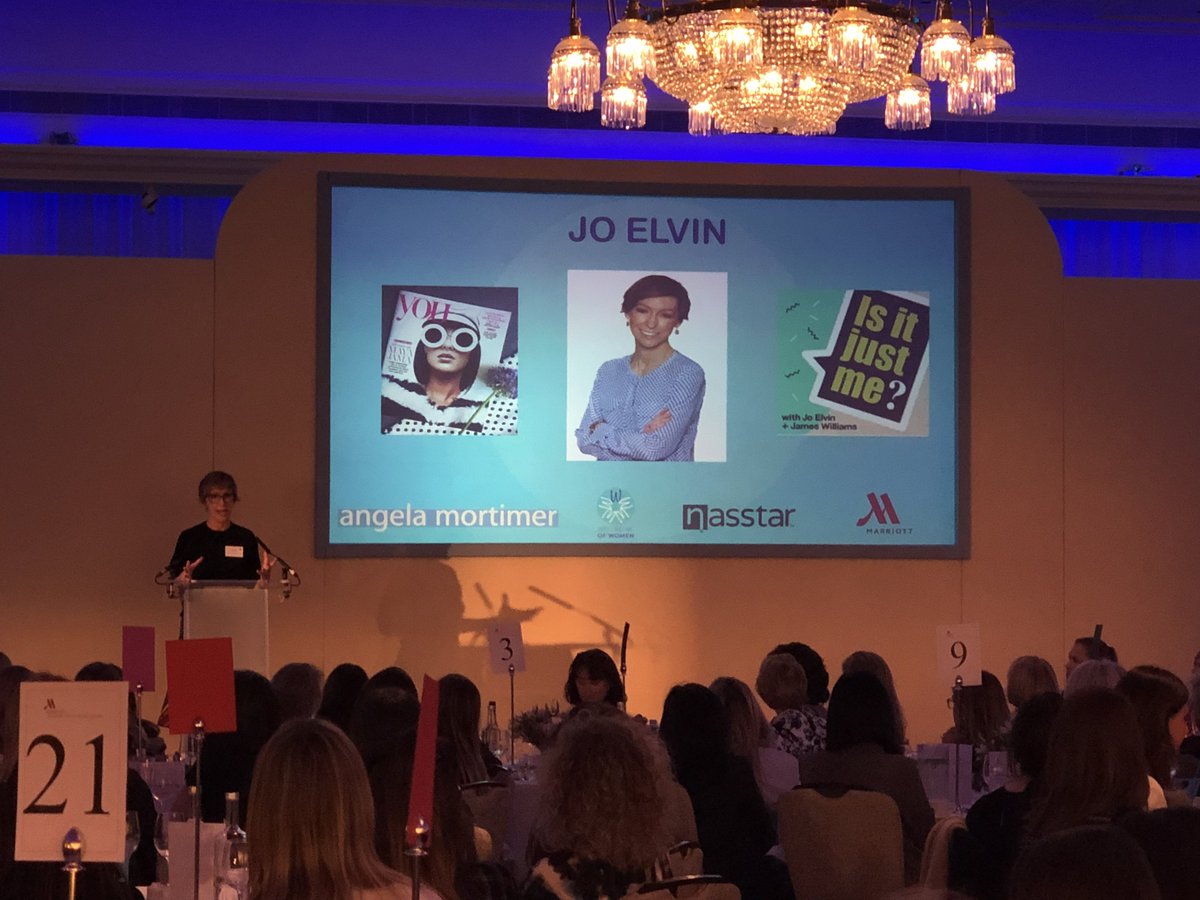 AMFinanceUK's tweet photo. Jo Elvin is a true style icon - influencing readers for 17 years at Glamour magazine and Now as editor-in-chief of the Mail on Sunday’s You magazine #AMIWD10 #inspiringwomen #IWD #angelamortimer https://t.co/ijruGuNnMt