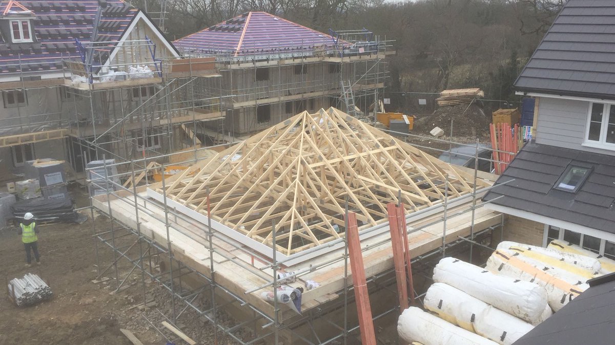Go Homes current Development in Waltham Abbey #London #Carpentry #Friday