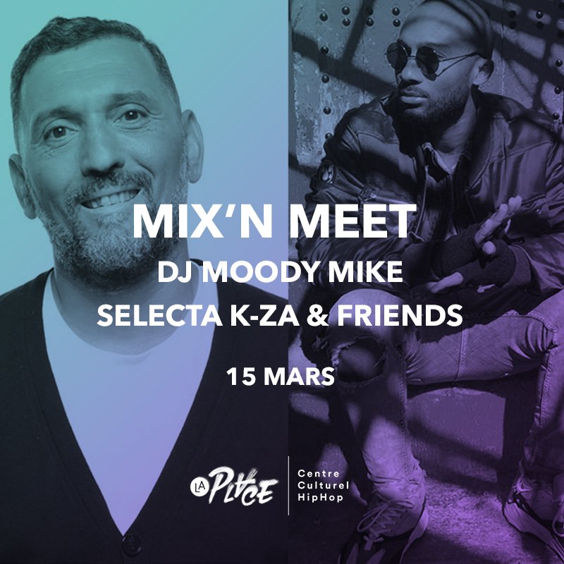 LaPlaceHipHop's tweet photo. #MIXNMEET
#REGGAEDANCEHALL
Le 15.03 #LaPlaceHipHop se met en mode reggae dancehall 🇯🇲 !
Au programme : un Mix’N Meet orchestré par @DJMOODYMIKE et @djkaza & friends ! 🔥
ℹ️Gratuit dans la limite des places disponibles
›› https://t.co/AF9fKJMFbO https://t.co/AyW2pOv1zs