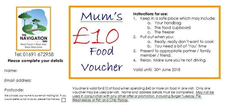 It's not too late to book for Mothering Sunday - this Sunday, 11th March conta.cc/2FL6fST