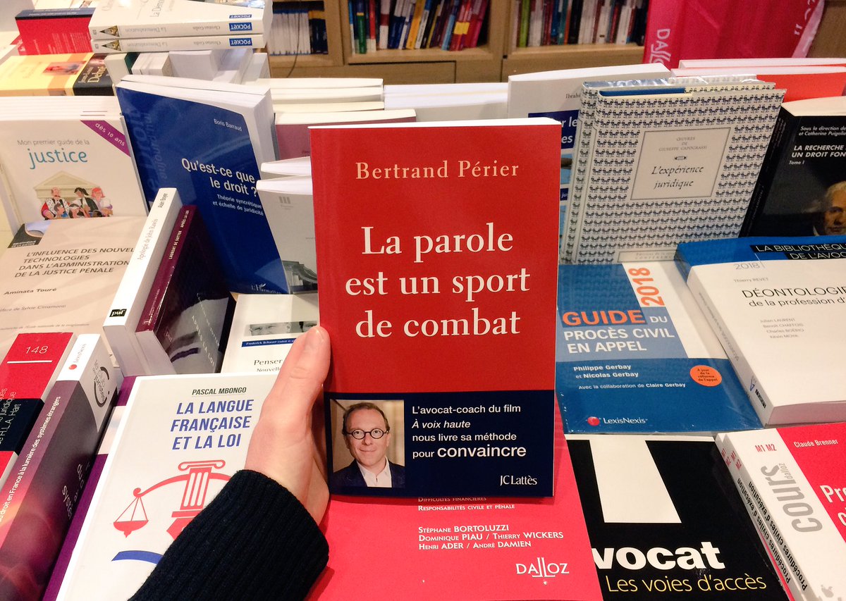 Librairie Dalloz on X: #VendrediLecture : La parole est un sport