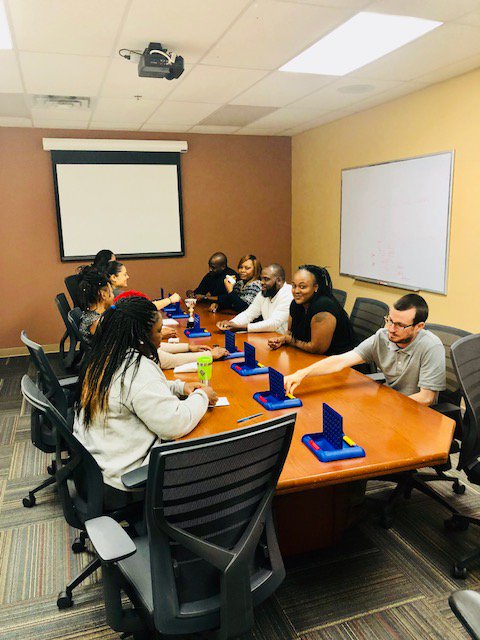 ABBOPTICALFAM's tweet photo. Customer Service kicked off its 2nd annual March Madness Tournament! https://t.co/5dJRNwwnRl