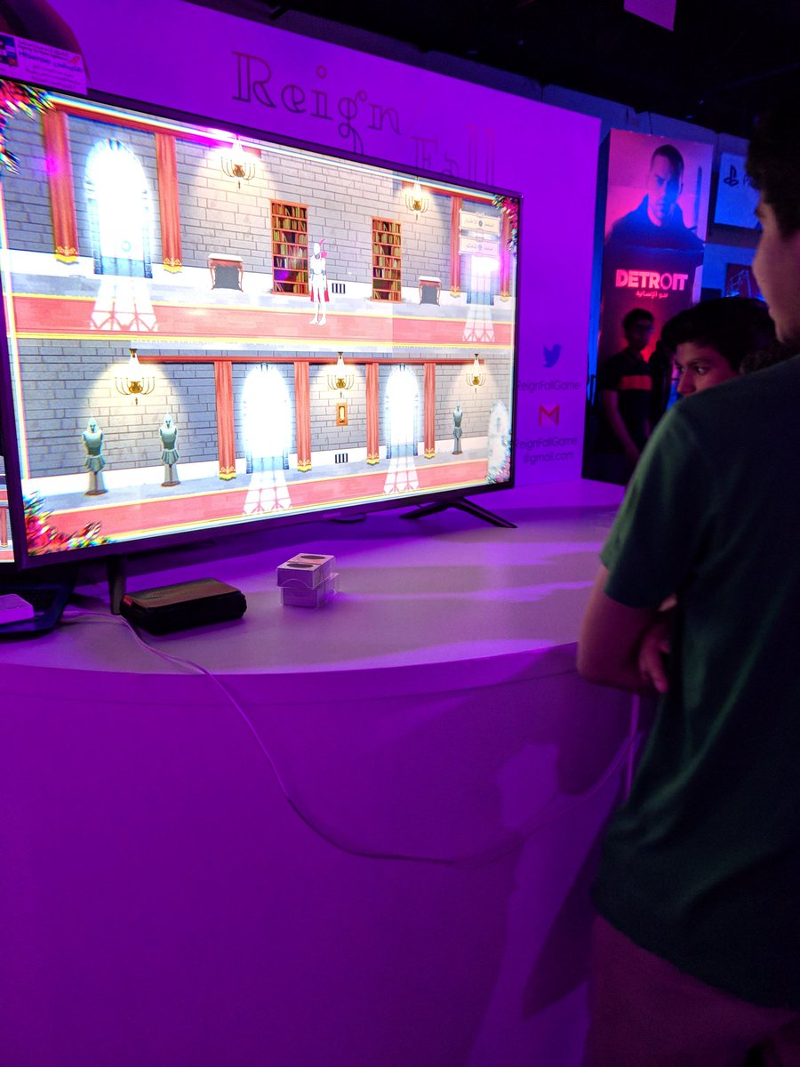ReignFallGame's tweet photo. Day 2 @GamersConSA #جيمرزكون https://t.co/XMqrEJjJAR
