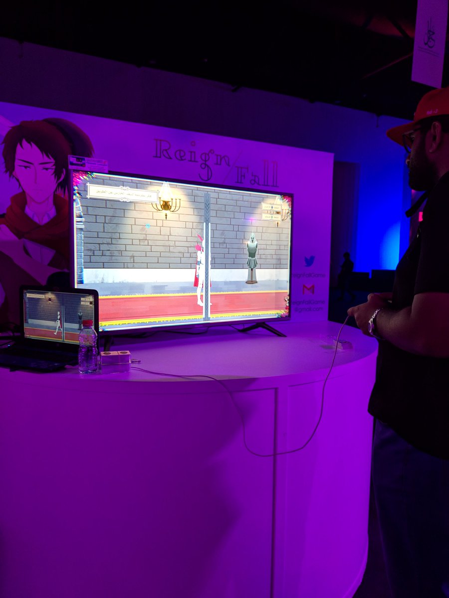 ReignFallGame's tweet photo. Day 2 @GamersConSA #جيمرزكون https://t.co/XMqrEJjJAR