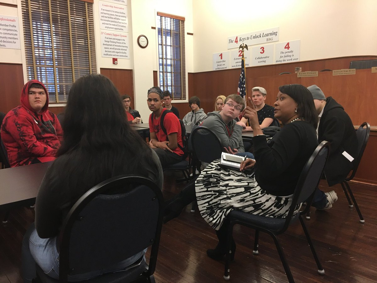 CaytieBurgin's tweet photo. #SCthinksbigger Ms. Ellis spoke last month with Cultivate students about Black History month and her family heritage before diving into ACT prep work!!! https://t.co/vBHciaf49d