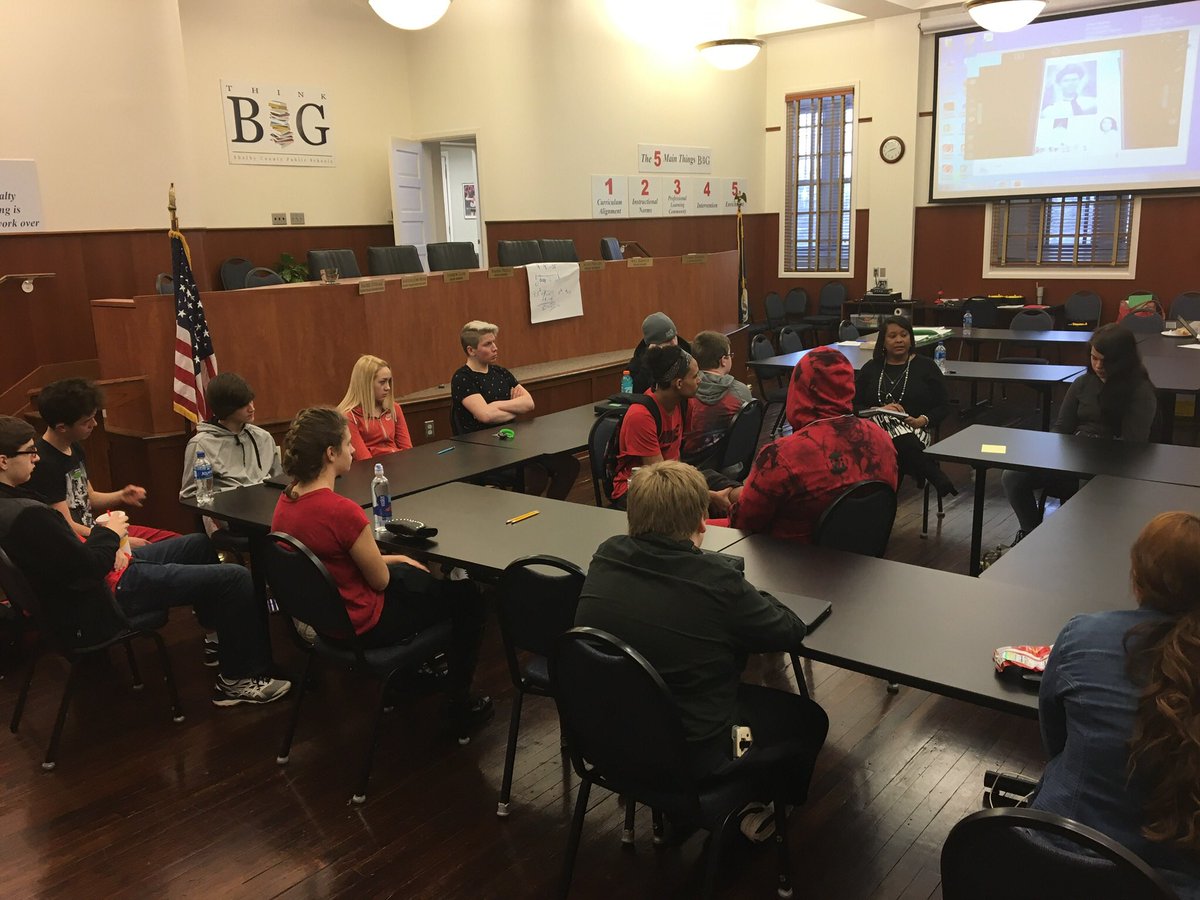 CaytieBurgin's tweet photo. #SCthinksbigger Ms. Ellis spoke last month with Cultivate students about Black History month and her family heritage before diving into ACT prep work!!! https://t.co/vBHciaf49d