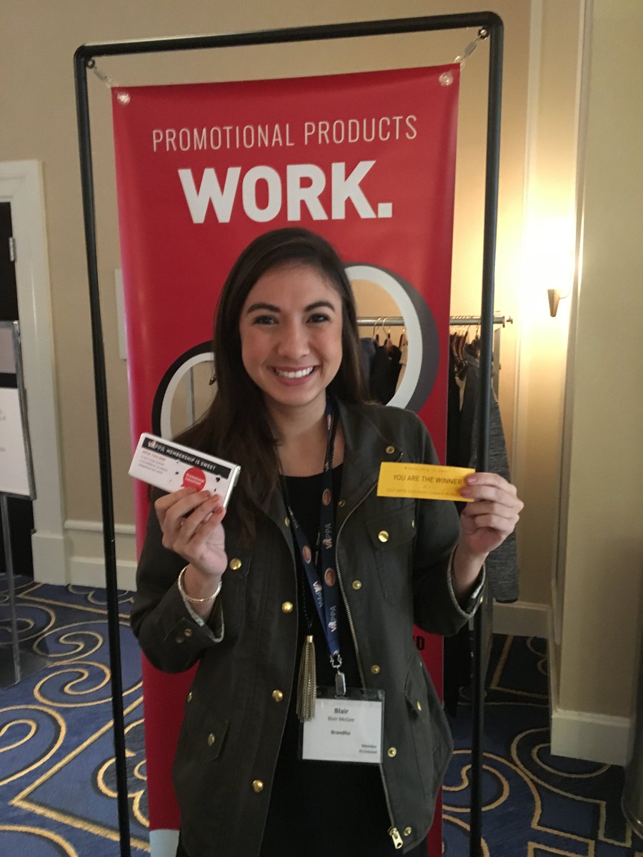 Blair got lucky at the VAPPA tradeshow yesterday and picked the winning ticket for a free year VAPPA membership for Brandito! Go Blair!! #WePutYourSwagOn