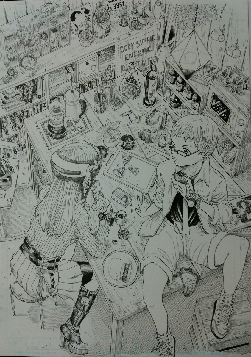 便乗タグ〜
線画すきです
#私の作品もっと沢山の人に広がれ祭り 