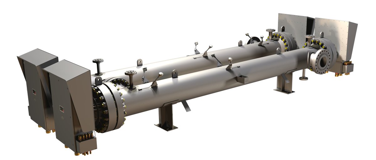 Sinus Jevi has been awarded to upgrade the heater package for the Bergermeer Gas Storage facility. The package consists of two heater trains of 6.2MW each with associated control panels!