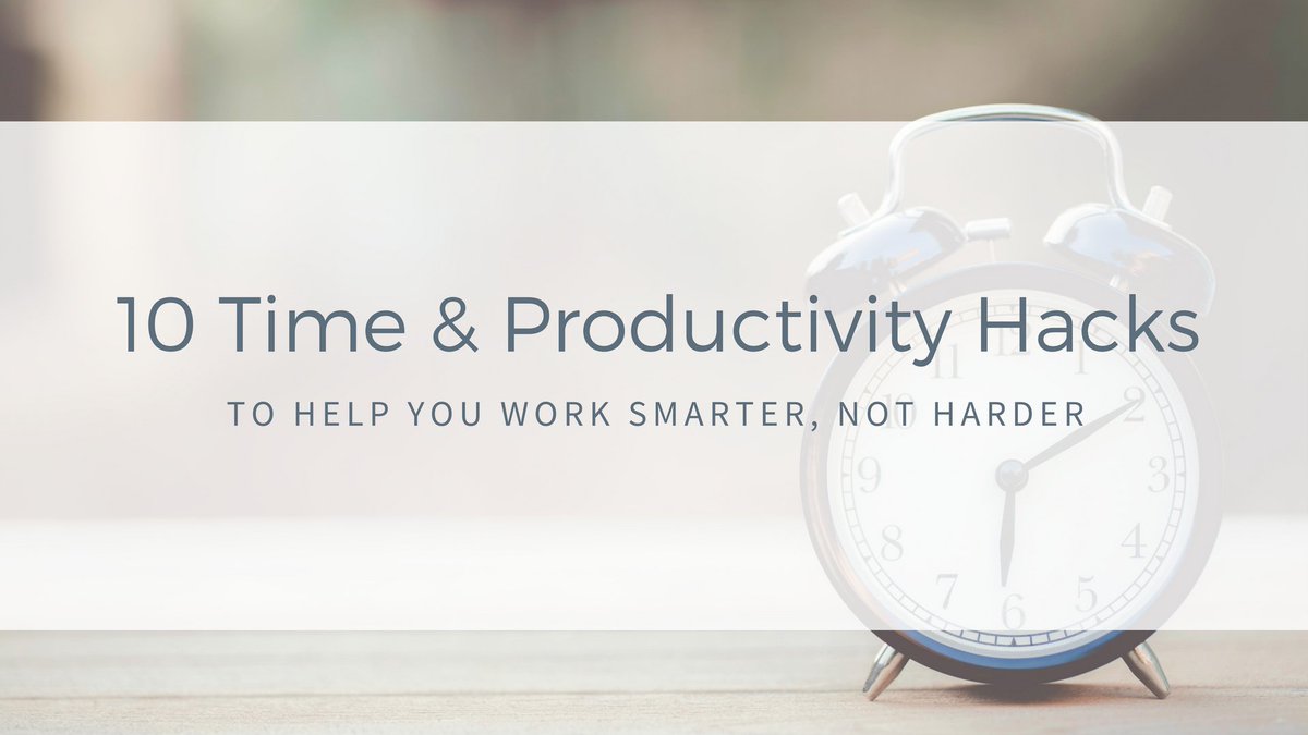 LiveGrowGiveorg's tweet photo. 10 Time &amp; Productivity Hacks to Help You Work Smarter, Not Harder! The number one struggle I hear from people is that they are too busy, or that they don't have enough time to do something. I'm here to help with that! https://t.co/GZuXkZqwd8  #livegrowgive #time #productivity https://t.co/nbdvWlCms5