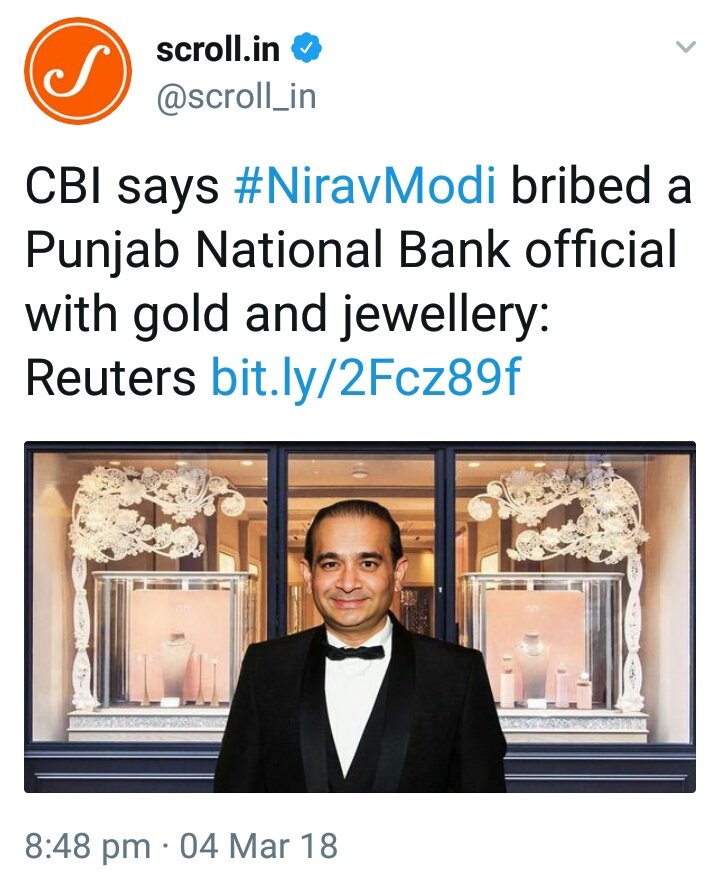 jspandey_'s tweet image. Media at large is competing with each other to demonise whole &quot;Corporate world&quot; in general and banking ind.of country in specific..Dangerous to paint &quot;every corporate and whole banking ind.&quot; in same colour.1
@narendramodi @PMOIndia @FinMinIndia @BJP4India 
#CrackdownOnCorruption