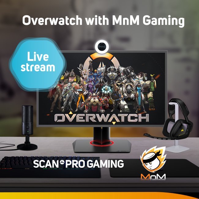 ScanComputers's tweet photo. Get some pro tips on Overwatch from one of @MnMGamingUK 's E-sports players. NOW LIVE! https://t.co/1APQ4rEE1f https://t.co/UzrOdtcheW