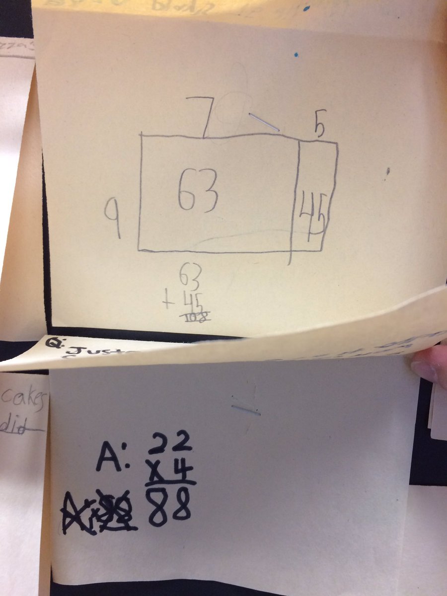haroula_madones's tweet photo. 2x1 digit multiplication flip books with thinking and solutions inside #openendedtask #highexpectations @SecordTDSB https://t.co/d8VVYEv7an