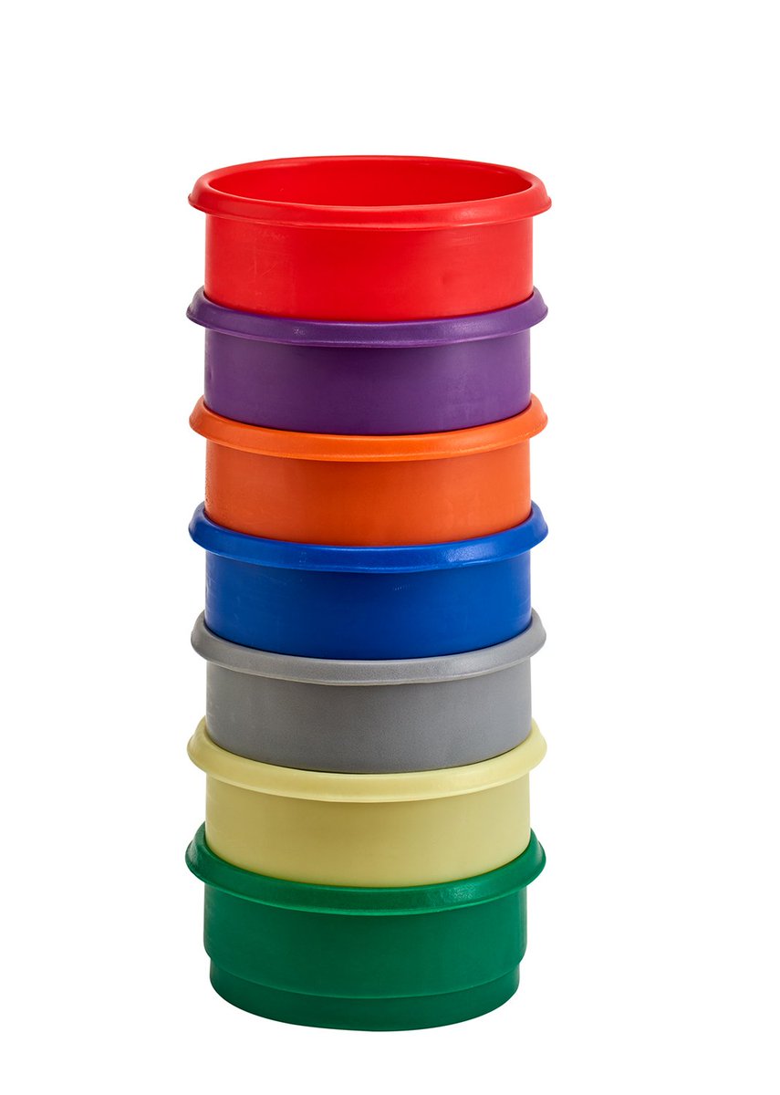 SupertuffEurope's tweet photo. @SupertuffEurope 
Plastic Colour Coded Inter-Stacking Bins - Food Grade 
Range of sizes and colours available from stock!
Plastic Dollies to suit!
#Food #FridayFeeling https://t.co/2Iwy5Wj8T3