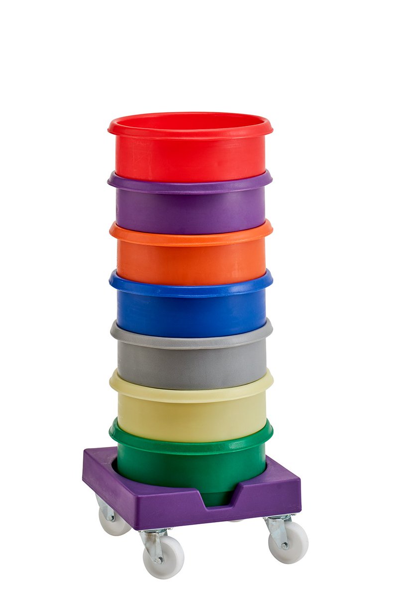 SupertuffEurope's tweet photo. @SupertuffEurope 
Plastic Colour Coded Inter-Stacking Bins - Food Grade 
Range of sizes and colours available from stock!
Plastic Dollies to suit!
#Food #FridayFeeling https://t.co/2Iwy5Wj8T3
