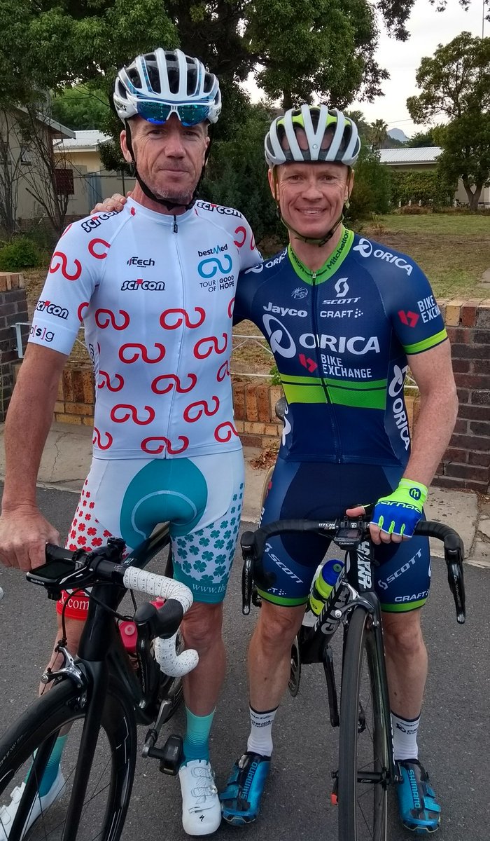 JamieAndersonBE's tweet photo. Delighted to have finished 4th Overall after racing five days, 490km and 5218m of climbs @tourofgoodhope. A massive thank you to organizers, volunteers and participants. Congrats to @BestmedASG_VETS who took top three spots on podium.  South Africa at its very best! https://t.co/txfD09IajX