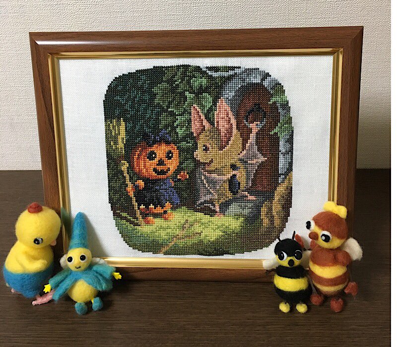 hk6351's tweet photo. #私の作品もっと沢山の人に広がれ祭り
#クロスステッチ

過去作です💦 https://t.co/KfSlqEUVug