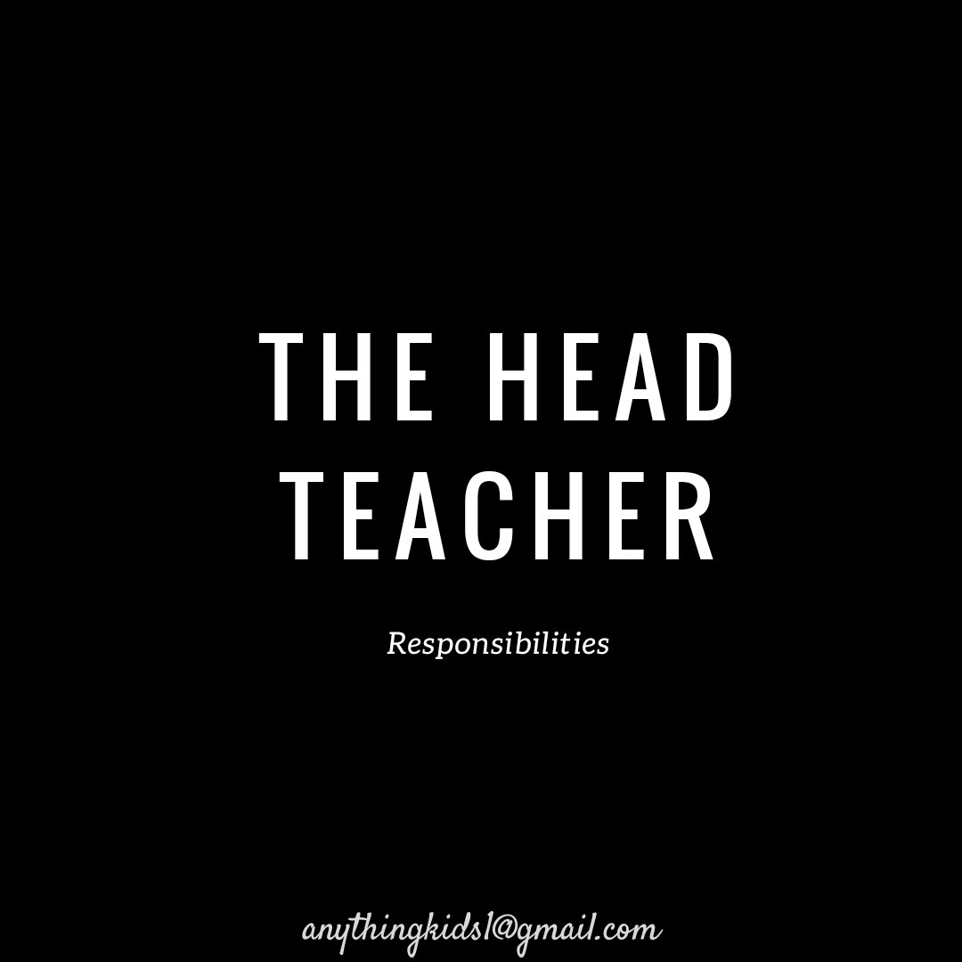 Read our new post : "The HEAD TEACHER: Responsibilities"
Simply click👆the link or copy &amp; paste into your browser : linktr.ee/anythingkids :  
to read.

#EducationForAll
#IWD2018
#TeacherLife
#Nigeria