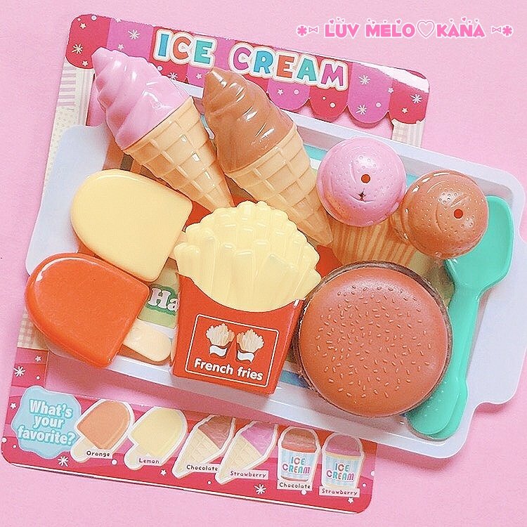 Kanaめろ 少しずつ復活 ゚ 100均 セリア購入品 アイスセット ミニ ファーストフードセット セリア おもちゃ ファンシー Kanaめろ 少しずつ復活 ゚ 100均 セリア購入品 アイスセット ミニ ファーストフードセット セリア おもちゃ ファンシー