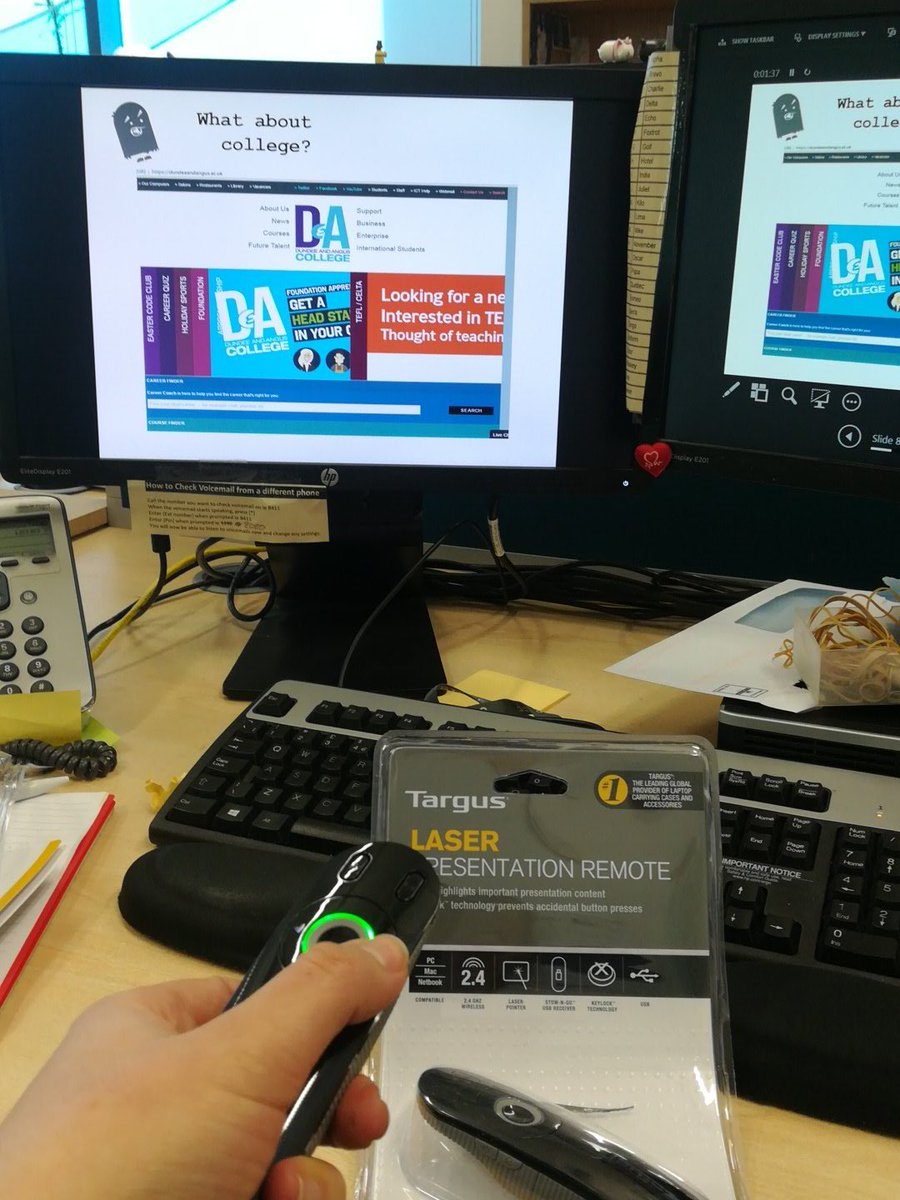 LIFTOFF2tweet's tweet image. New presentation clickers have arrived! We're click happy now #smallthings #supportlearning