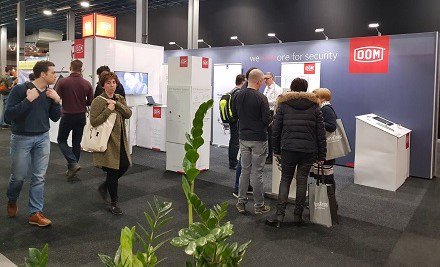 DOM_NL's tweet photo. Dag 1 op @beurseigenhuis Wil je ook toegang tot je huis met je smartphone? Kom bekijken hoe het werkt op standnr. B2.12 #tapkey https://t.co/URVLgpgbMr