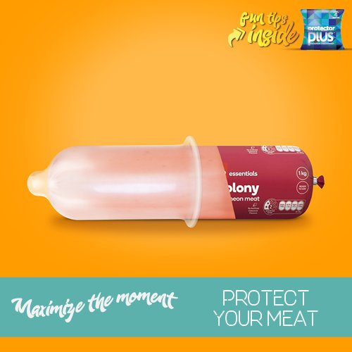 protectorplusco's tweet photo. Wishing you all a happy weekend and remember to #Protectyourmeat! 😉😉😉😉😂😂😂 @k_mangwende @KalyfKeMaBoss @CulxureMagZim @TBWAzim https://t.co/ljWKbLGDiI