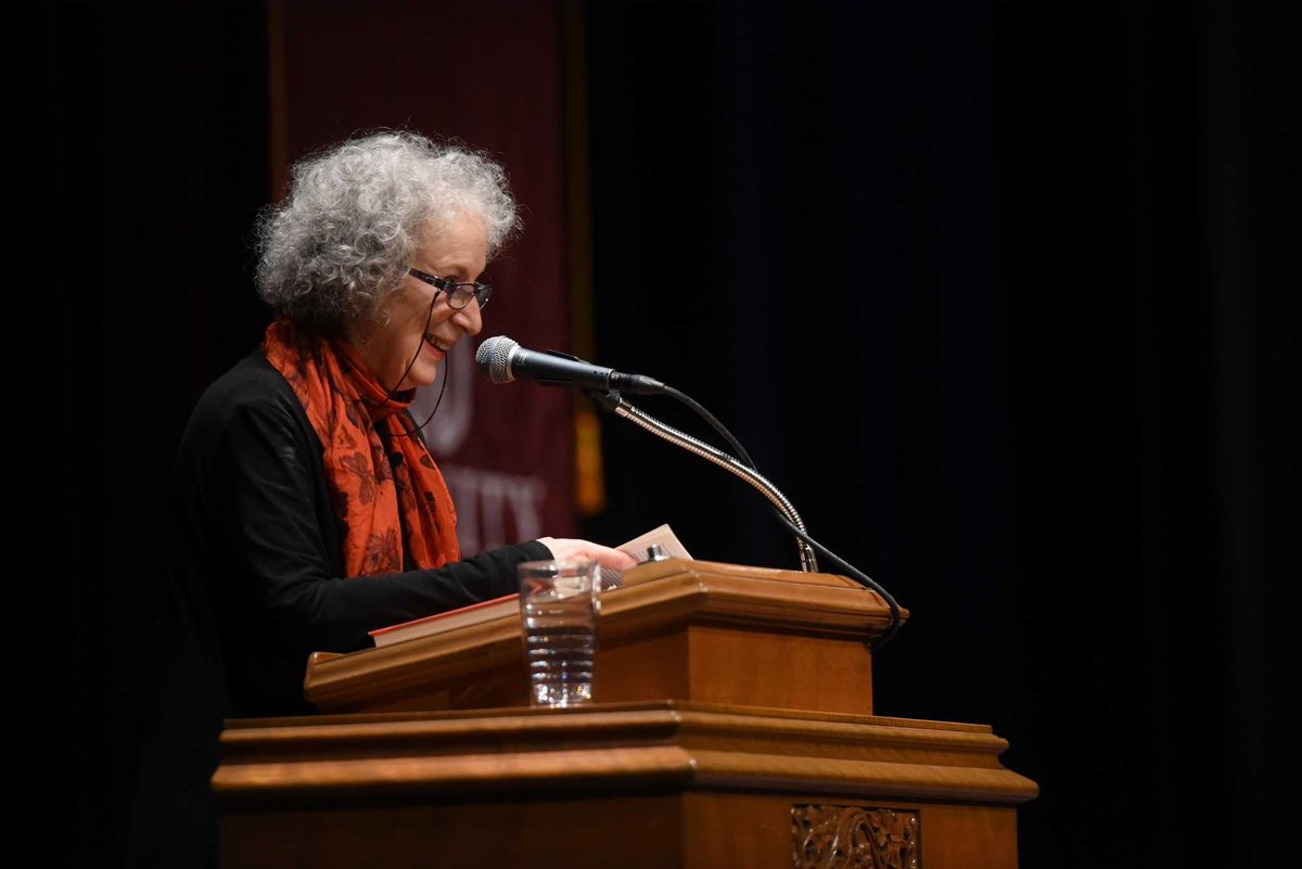GeminiInk's tweet photo. Thank you for this great article on Margaret Atwood's visit to San Antonio! @ExpressNews #AutographSeries @tupress https://t.co/jDrwJbJDhf https://t.co/Ilm8czJGlN