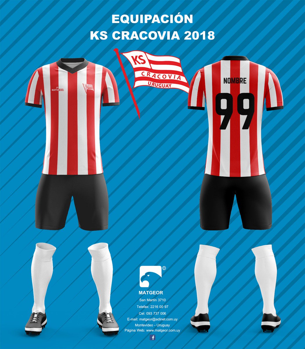 Ligamerica's tweet photo. @CracoviaUruguay reveló su KIT #Matgeor 2018 🔥🔥 ¿Que les parece? https://t.co/TqUPebLiAL