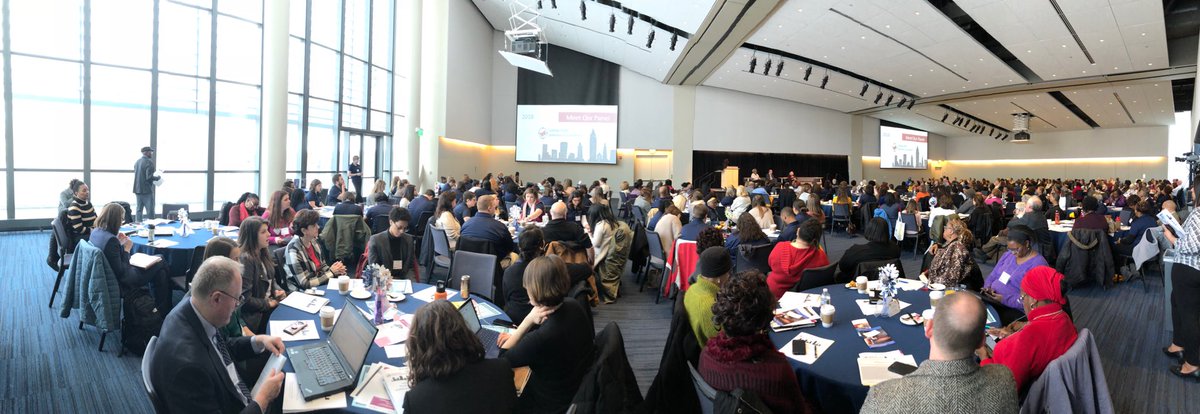 CCSPolicy's tweet image. Full house at the @cwru Cuyahoga County Conference on Social Welfare. Great discussions about community health, advocacy and public policy!