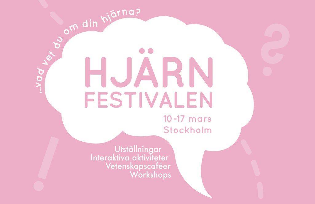 Hjarnfonden's tweet photo. Missa inte vårt evenemang om #ADHD tillsammans med Hjärnfestivalen på Tekniska museet på söndag den 11 mars 14.00-15.30. Välkommen!
https://t.co/72ieXo0EDX https://t.co/0xm14tLXQW