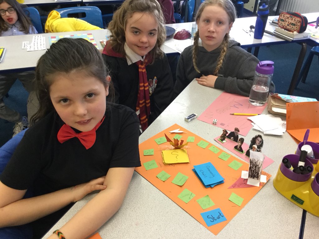 RCS_Alder's tweet photo. Alder class have enjoyed World Book Day 2018 - We made board games and had a go at playing each other’s! https://t.co/33YYbWVSWq