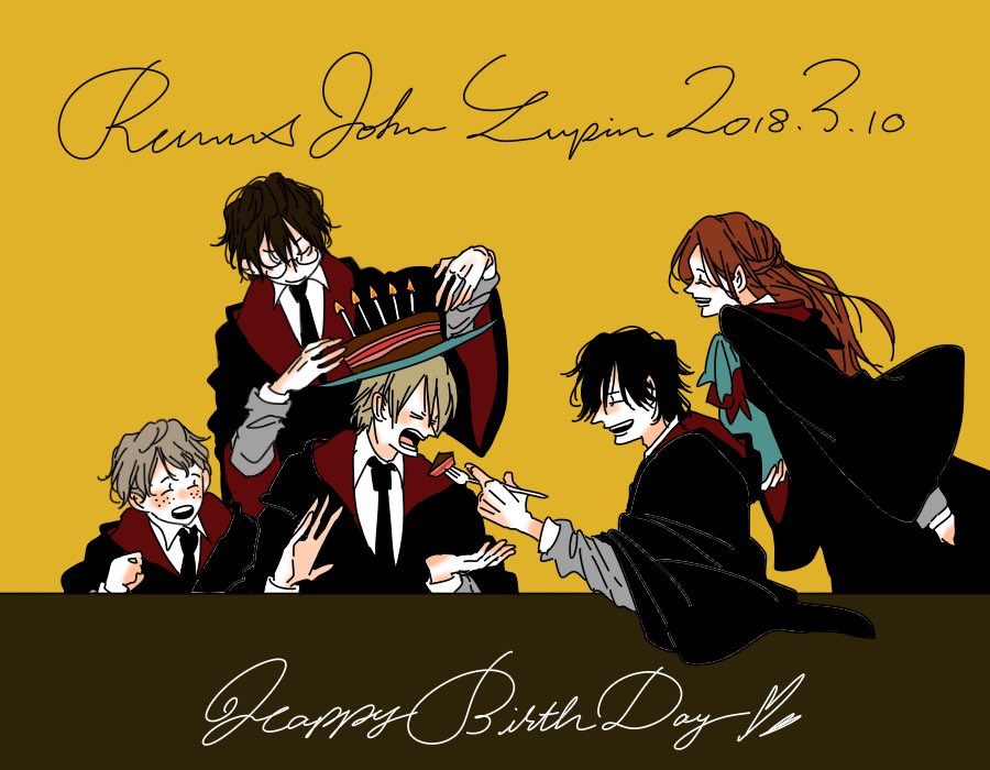 Happybirthdayremus リーマス生誕祭18 リーマスルー 瀬野のイラスト