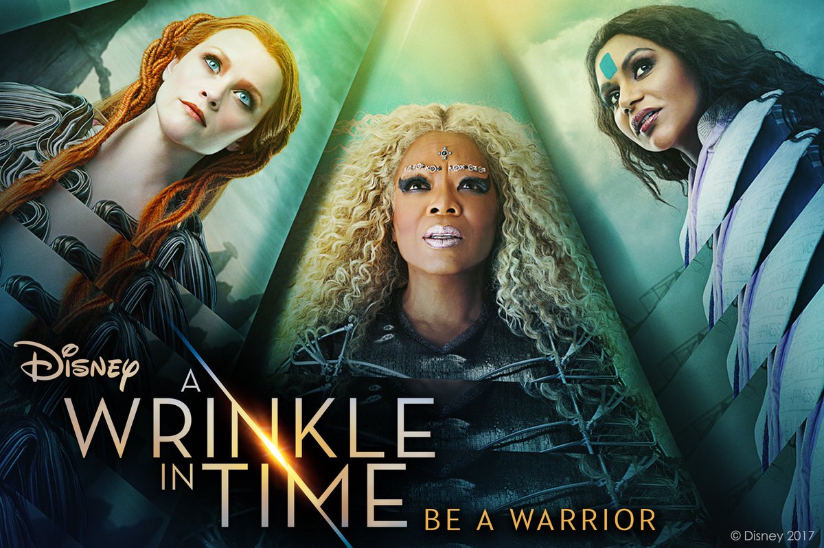 Oprah's tweet image. Finally! Today’s the day. Are you taking the child in you or bringing a child to see #WrinkleInTime? #DoBoth