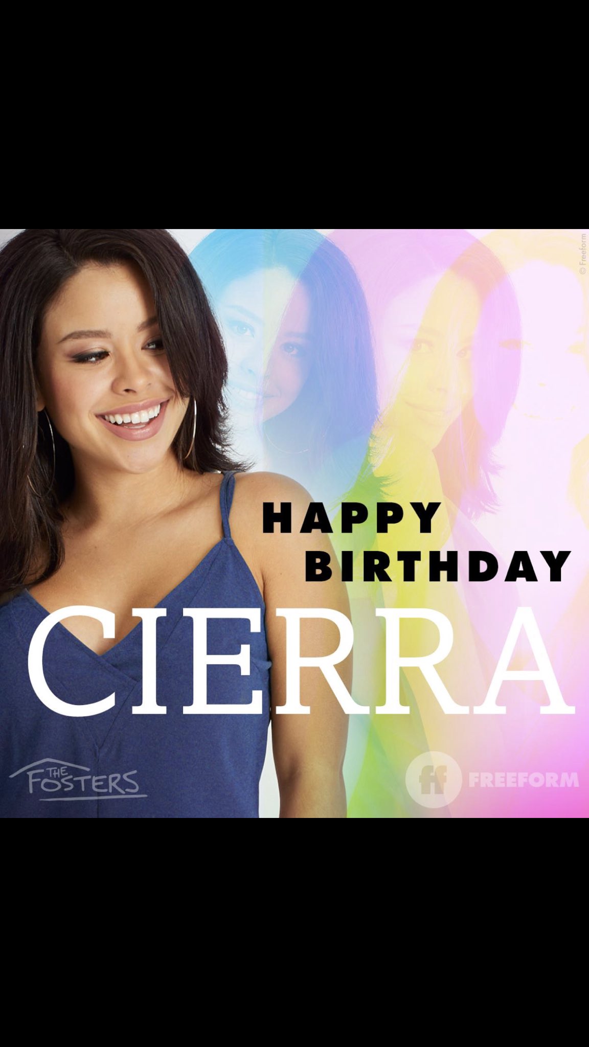 Wishing a happy birthday to the incredible Cierra Ramirez.  