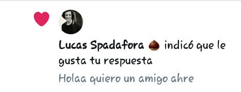 spadaforabobo's tweet image. Aaaaa lucas le dio fav @LucasSpadafora te amoo❤