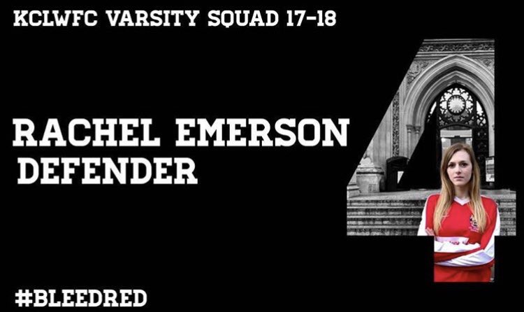 ‼️VARSITY LINE UP‼️ Next we have Mafe all the way from Colombia to show UCL what she can do and the lovely but not-so-lovely-on-the-pitch Rachel. Defenders are READY