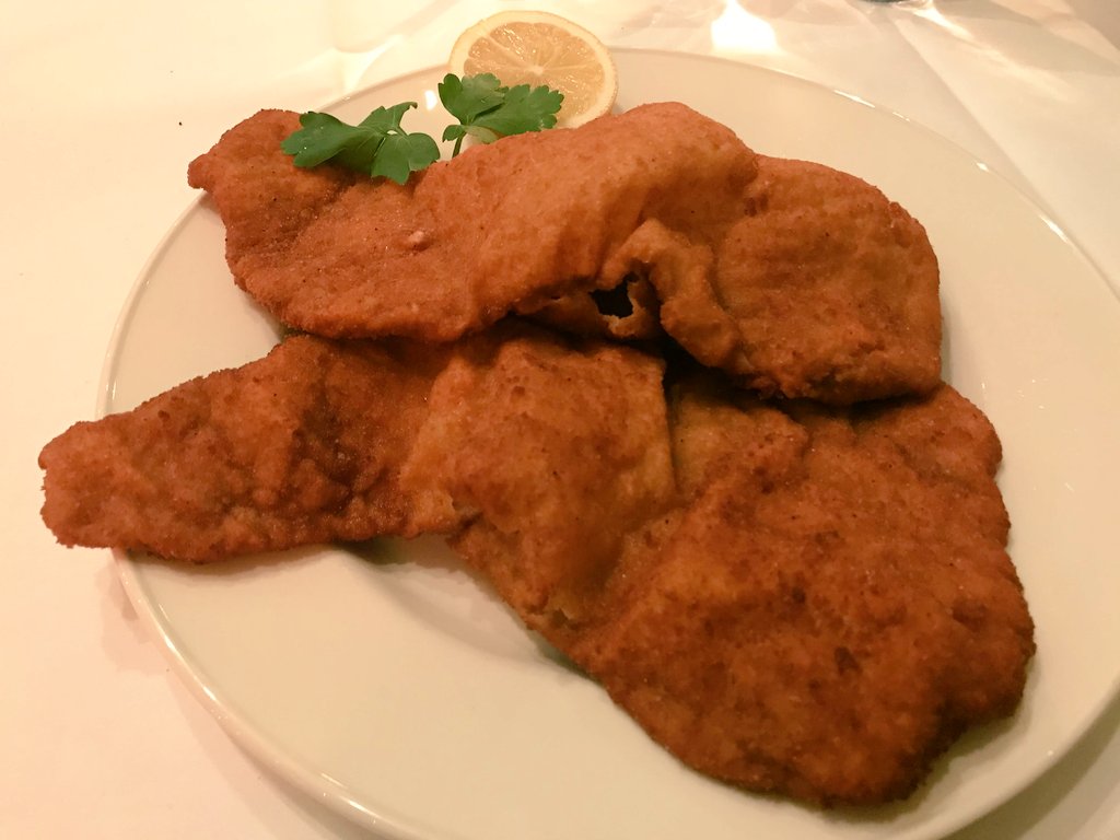 The Michelin Guide Schnitzel Strudel At Dienussbaumerin Berlin Bibgourmand
