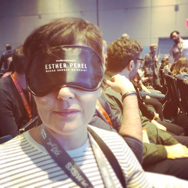 cher_no's tweet photo. Interactive Keynote: Esther Perel #sxsw #matingincaptivity #estherperel #pychotherapist #vitality #relationships #whereshouldeebegin https://t.co/eBd2Sypkze https://t.co/Sn0QDs9vBk