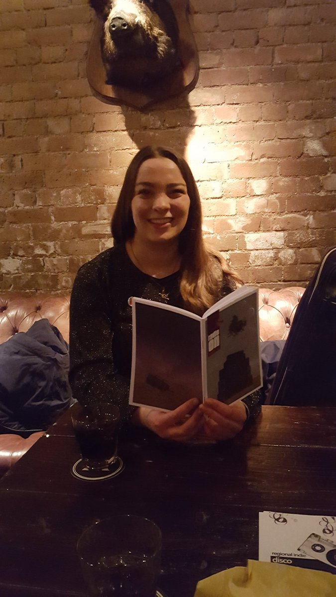 BBEcollective's tweet image. Our collective @DooferTree and @KarisViola celebrating Emily being published in @RadioOnTheComic 's latest anthology! 
#indiecomics #selfpublish