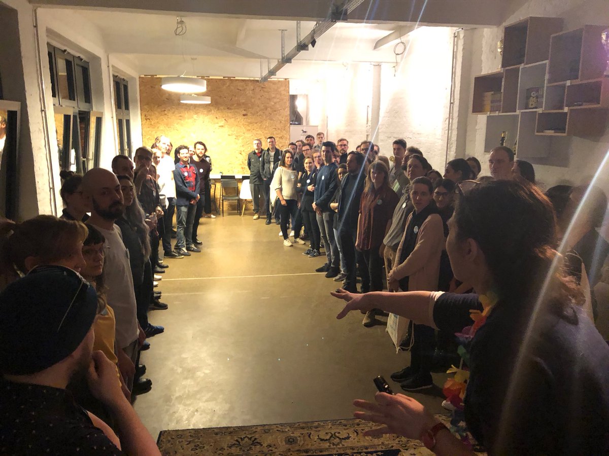 Amazing warmup and #GSJam rules excercise with <a href="/BelinaRaffy/">Belina Raffy</a>