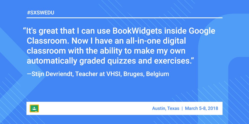 GoogleForEdu's tweet image. Make your own adapted crossword riddles, jigsaw puzzles, web quests, quizzes, timelines and much more #withClassroom and @ibookwidgets. goo.gl/WQ2TwX #SXSWEDU