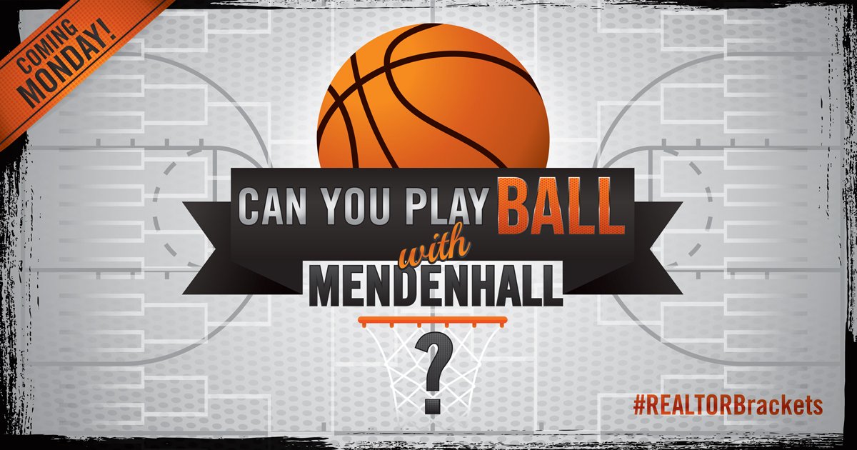 Can you play ball with <a href="/ejmendenhall/">Elizabeth Mendenhall</a>? Check back here on Monday for instructions on how to submit your #MarchMadness men’s and women’s #REALTORBrackets!
