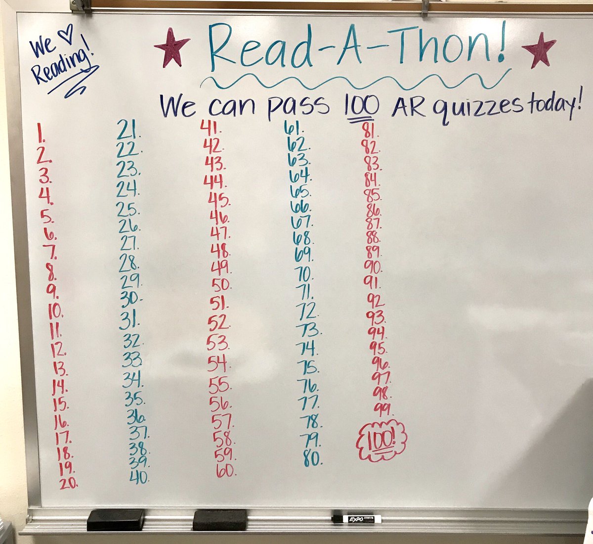 singletontisd's tweet photo. We are doing a Dr. Seuss themed classroom read-a-thon today!! Complete with Seuss-tactic snacks and photo booth! @douglastylerisd https://t.co/cRh6PGIwWS