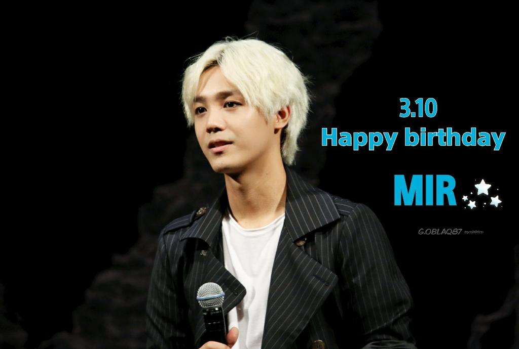GOBLAQ_chihiro's tweet photo. @BangMir  Happy Birthday MIR 🎁🎂

#HappyMirDay  #WaitingForMir 
#MIR #MBLAQ https://t.co/vgZm82qEki