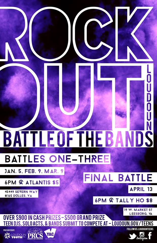 LoudounYouth's tweet photo. Our third Battle of the Bands starts tonight at 6 pm. Come on out to support our youth and hear some great music! https://t.co/4Be2yBaiXP
