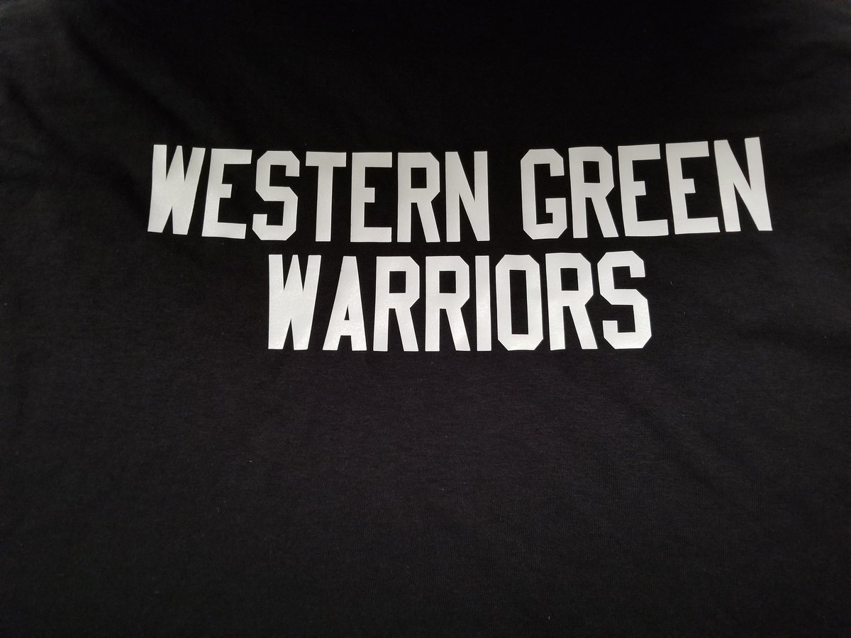 DeForestFBLA's tweet photo. DFIBL Championship shirts came in today. Congrats again to the Western Green Warriors! https://t.co/7qyNpKRhU4