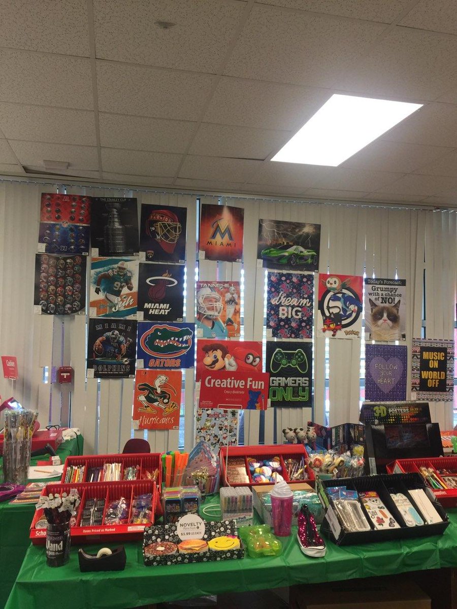 sdmpanthers's tweet photo. Book Fair begins March 12 in our Media Center! Come join us and get your new favorite book and supplies https://t.co/hLsoNBQPF7