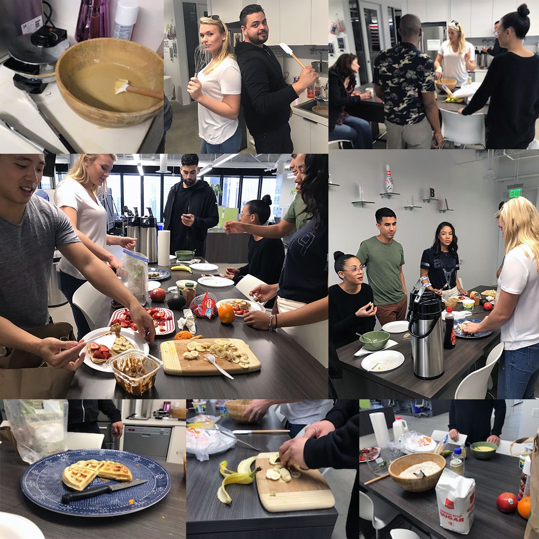 It's Waffle Friday at Rosano Partners.

#rosanopartners #waffles #funoffice #goodtimes #teamwork #March